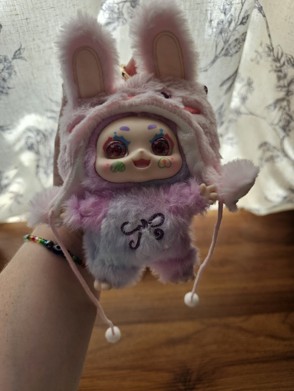 Kimmon Mimon's Wilderness Dream Bunny Plush Keychain Charm